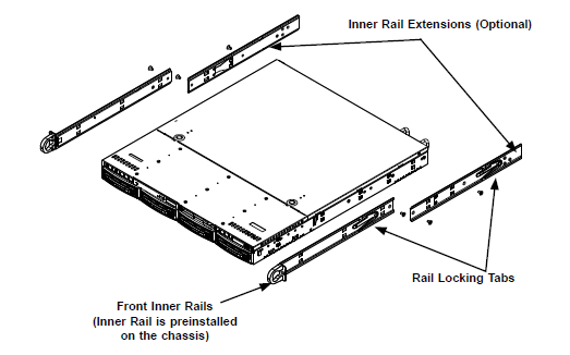 Racking the HS2300 Appliance (1)