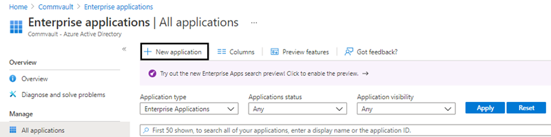 Azure SAML Add Application